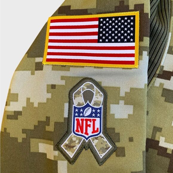 NWT Nike Las Vegas Raiders Salute To Service 2021 Therma Pullover Hoodie Size S - Picture 7 of 16